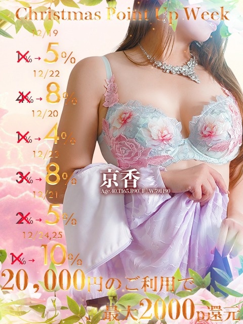 クリスマス期間中☆ポイント増幅WEEK★★