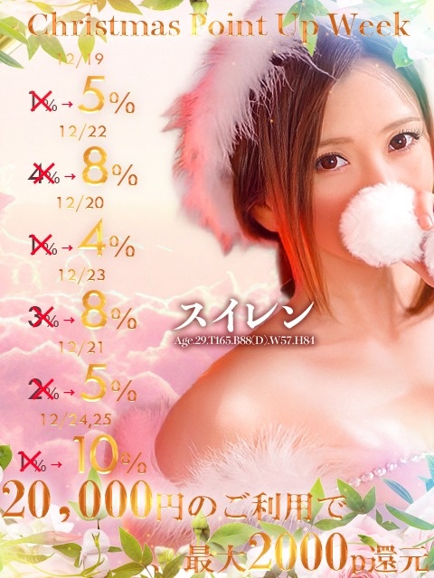 クリスマス期間中☆ポイント増幅WEEK★★